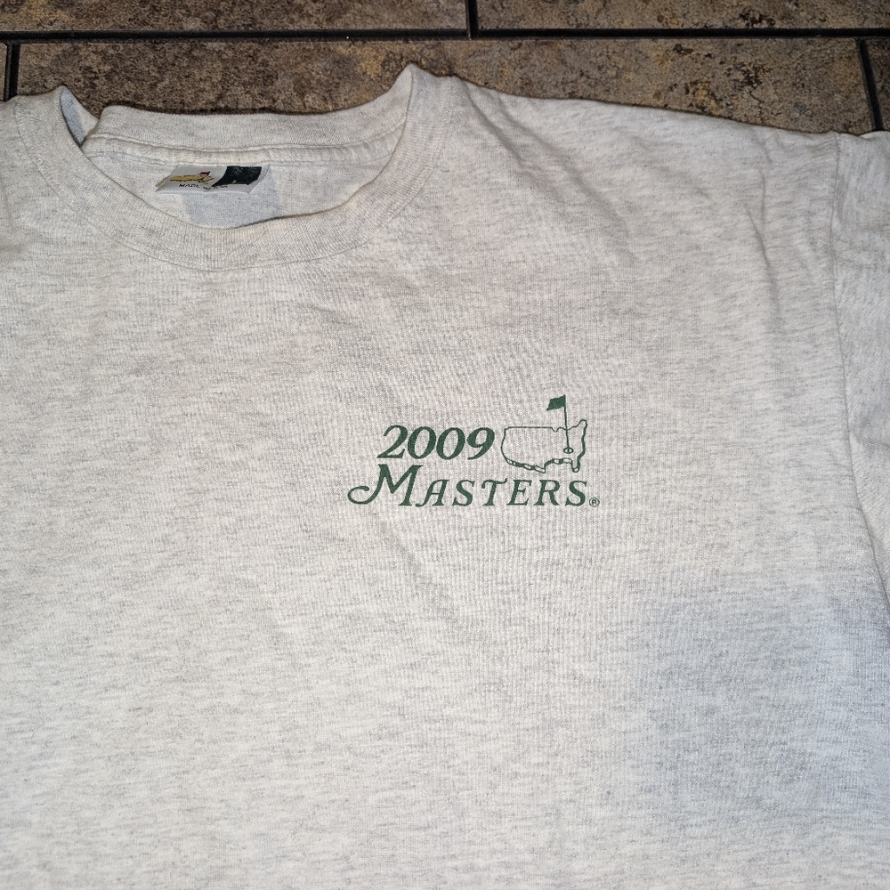 The Masters 2009 Men's Large Pocket Tee - Picture 3 of 8